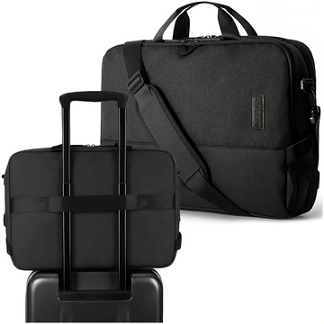 Torba ochronna podróżna Alogy Outdoor Futerał teczka na ramię do laptopa, MacBook Air Pro do 15.6" Czarna