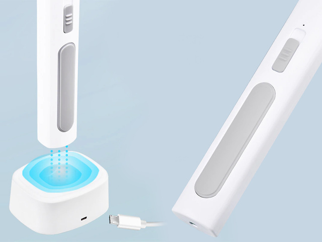 Alogy Lampa owadobójcza 6 LED UV przenośna łapka na owady insekty Biała