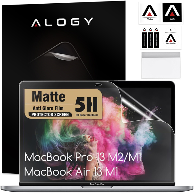Alogy Screen Protect Film Folia ochronna Matowa na ekran do MacBook Pro 13 MacBook Air 13 