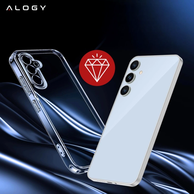 Etui do Samsung Galaxy S24 FE obudowa ochronna na telefon Alogy HybridShield™️ Case Przezroczyste