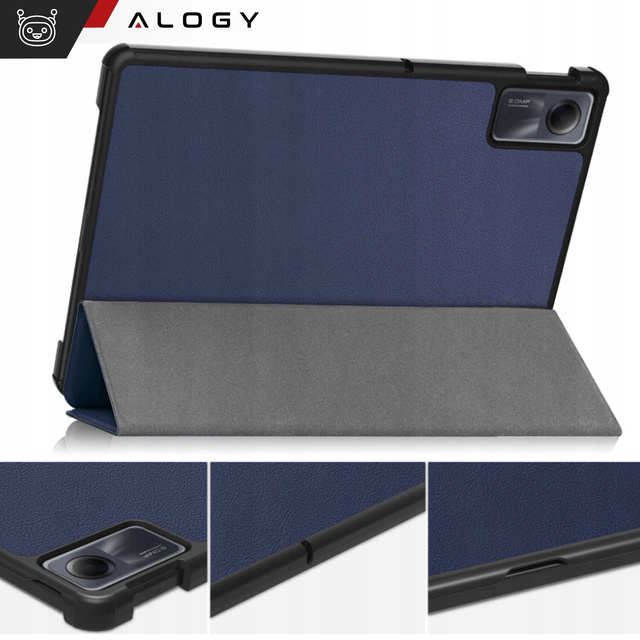 Etui na tablet do Xiaomi Redmi Pad SE 2023 11" obudowa ochronna z klapką Case Alogy Book Cover Granatowe