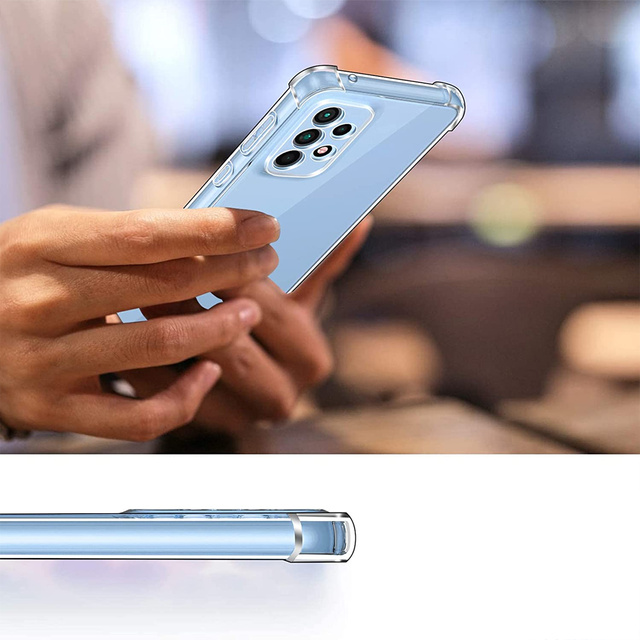 Alogy Etui na telefon pancerne ShockProof Case do Samsung Galaxy A73 / A73 5G Clear