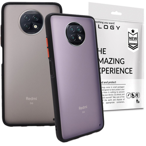 Alogy Etui obudowa bumper case do Xiaomi Redmi Note 9T Czarne