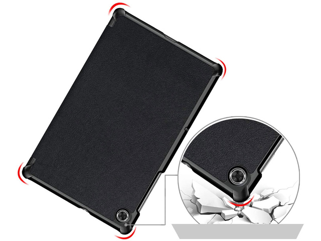 Alogy Etui do tabletu Smart Book do Lenovo M10 Gen 2 TB-X306  Czarny