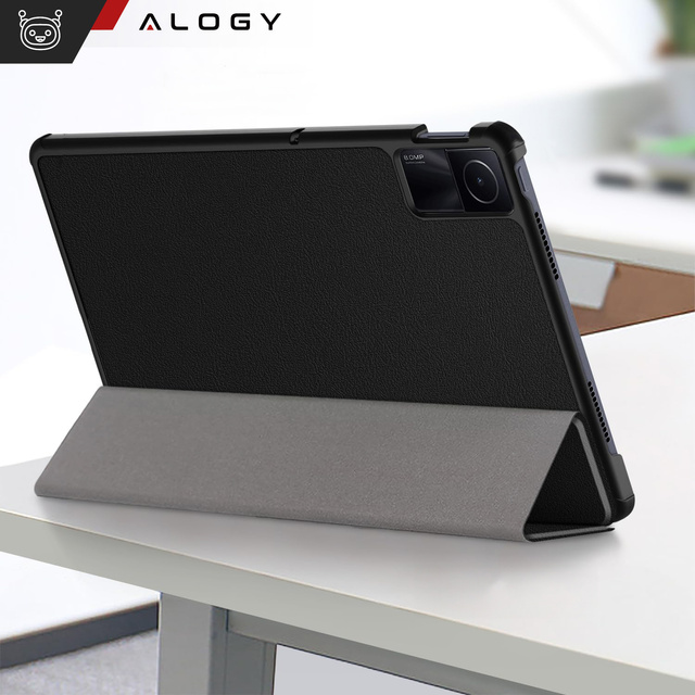 Etui na tablet do Xiaomi Redmi Pad SE 2023 11" obudowa ochronna z klapką Case Alogy Book Cover Czarne