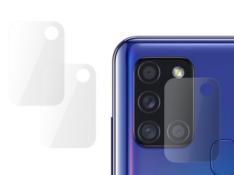 2x Szkło hartowane na tył obiektyw do telefonu Samsung Galaxy A21s