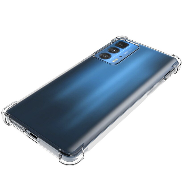 Alogy Etui na telefon pancerne ShockProof do Motorola Moto Edge 20 Pro Przezroczyste
