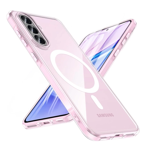 Etui do Samsung Galaxy A56/ A36 5G obudowa ochronna na telefon Alogy HybridMag™️ Case do MagSafe Przezroczyste