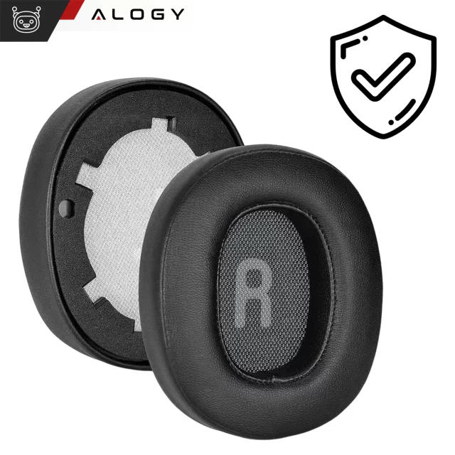 Nauszniki 2x wymienne pady gąbki do słuchawek do JBL Tune 700BT 710BT 720BT 750BTNC Alogy Earpads Czarne + urządzenie do demontażu