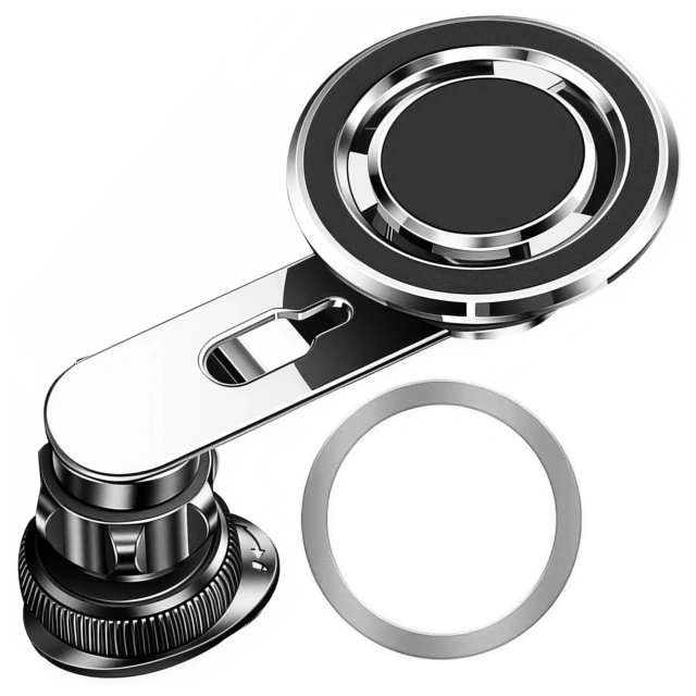 Alogy Uchwyt do samochodu samochodowy MagSafe Airvent car holder do telefonu do MagSafe na kratkę Czarny