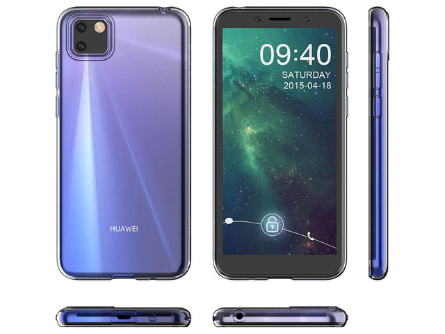 Etui na telefon silikonowe do Huawei Y5P Crystal Case