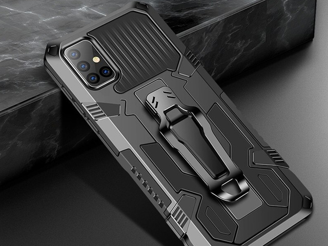 Alogy Etui na telefon pancerne z podstawką do Samsung Galaxy A51 5G