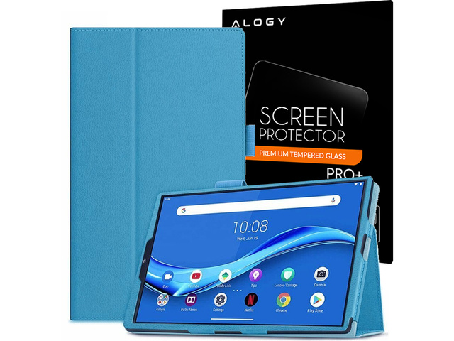 Alogy Etui na tablet stojak do Lenovo M10 Gen.2 TB-X306 Niebieskie