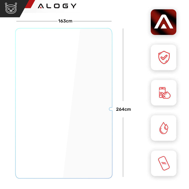 Alogy Screen Protector Pro+ Szkło hartowane do Lenovo Tab P11 2gen 11.5 TB-350FU, TB-350XU