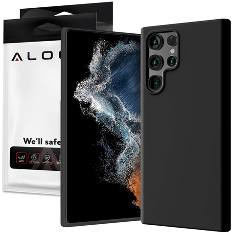 Alogy Thin Soft Case Etui ochronne do telefonu do Samsung Galaxy S22 Ultra Czarne