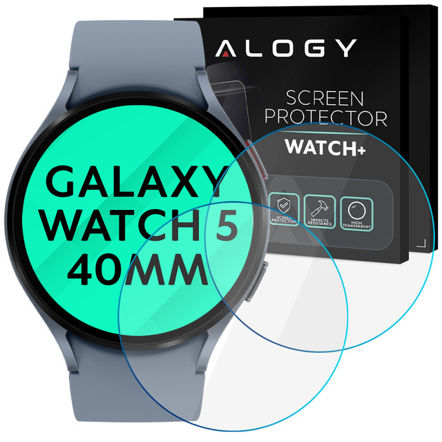 Alogy 2x Szkło Hartowane do smartwatcha do Samsung Galaxy Watch 5 40mm