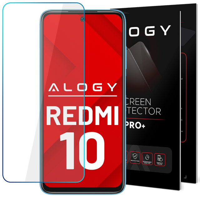 Alogy Szkło hartowane 9H ochrona na ekran do Xiaomi Redmi 10
