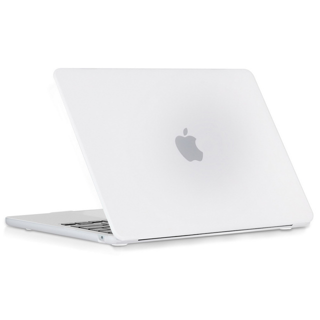 Alogy Etui Hard Case do Apple Macbook Air 13 2022 M2 Matowy Biały
