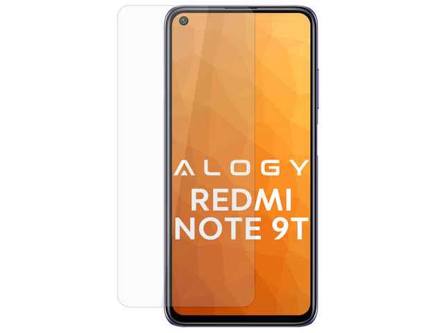 Alogy Szkło hartowane do telefonu na ekran do Xiaomi Redmi Note 9T