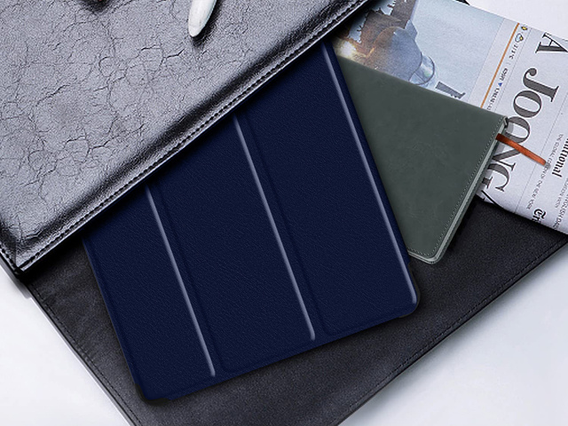 Alogy Etui do tabletu Smart Book do Galaxy A7 Lite 8.7 T220/T225 Granatowy