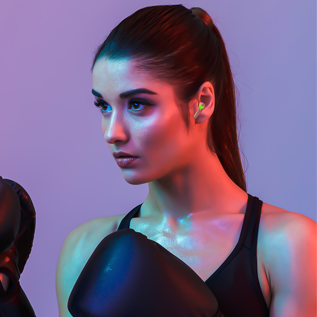 Alogy Słuchawki bezprzewodowe Bluetooth 5.2 TWS 9D EarPhones z stacją dokującą z mikrofonem PowerBank dla graczy Czarne