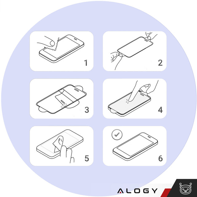Szkło hartowane 9H do Samsung Galaxy S23 FE na ekran Alogy Screen Protector PRO+