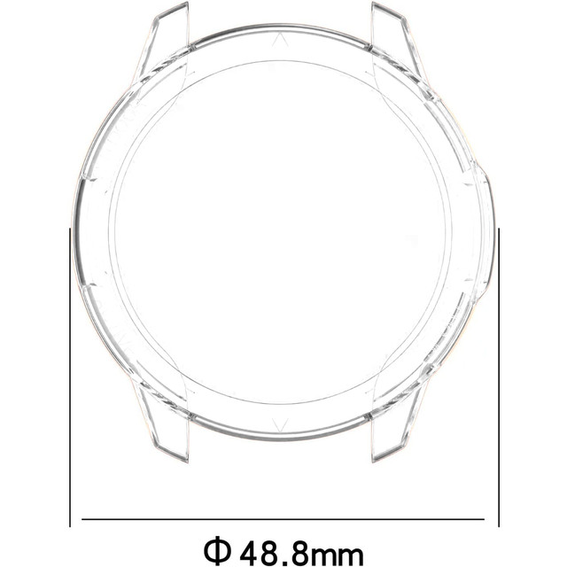 Alogy Etui silikonowe Case do Xiaomi Mi Watch S1 Active Global Przezroczyste