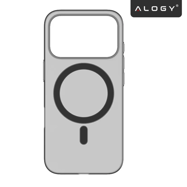 Etui do Apple iPhone 17 Pro – matowa obudowa do MagSafe z ochroną obiektywu, smukłe i odporne na zarysowania, idealne dopasowanie – Alogy Skinny MatteCase™ Czarne