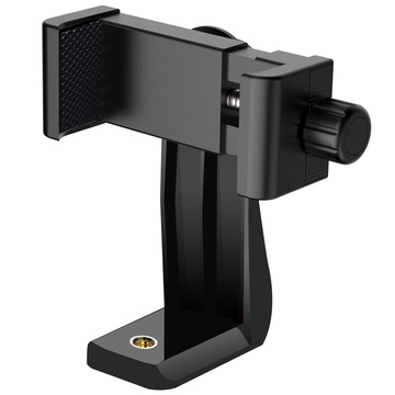 Alogy Uchwyt mocowanie adapter 360 na telefon do statywu selfie stick 1/4 czarny