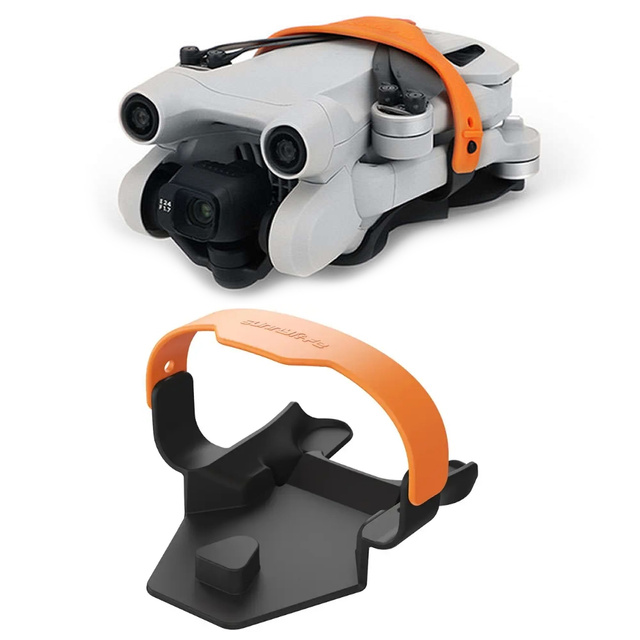 Alogy Blokada zabezpieczenie osłona śmigieł Wings opaski do drona do DJI Mini 3 Pro Czarno-pomarańczowy