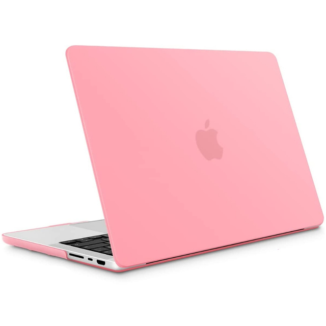 Alogy Etui na laptopa Hard Case do Apple Macbook Pro 16 2021 A2485 Matowy Różowy