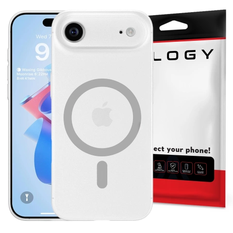 Etui do Apple iPhone 17 Air – matowa obudowa do MagSafe z ochroną obiektywu, smukłe i odporne na zarysowania, idealne dopasowanie – Alogy Skinny MatteCase™ Białe
