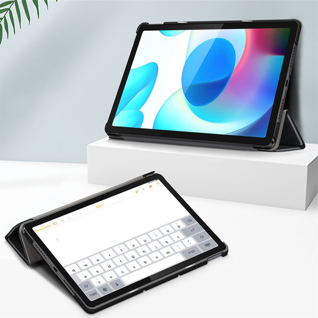 Alogy Etui do tabletu Book Cover do Realme Pad Czarne