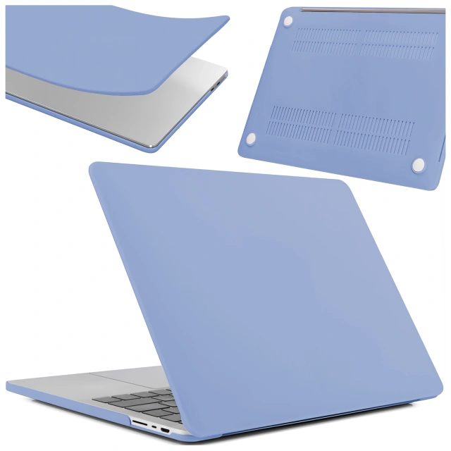 Etui do Apple Macbook Pro 14 2021-2024 (M1/M2/M3/M4) – elastyczna, matowa obudowa ochronna, lekka i odporna – Alogy AirGuard™ Lawendowy
