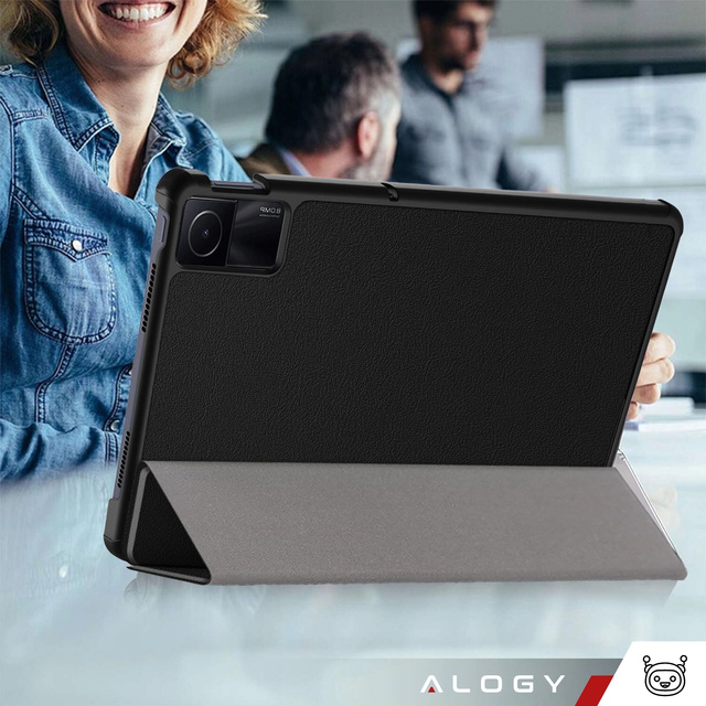 Etui na tablet do Xiaomi Redmi Pad SE 2023 11" obudowa ochronna z klapką Case Alogy Book Cover Czarne