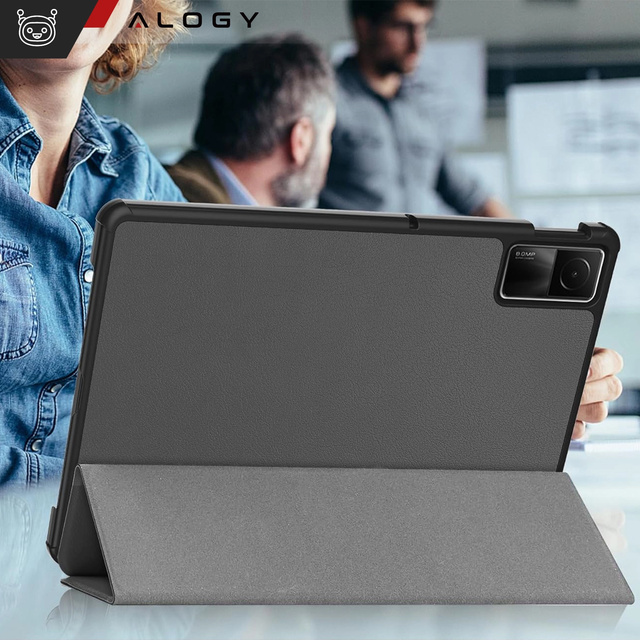 Etui na tablet do Xiaomi Redmi Pad SE 2023 11" obudowa ochronna z klapką Case Alogy Book Cover Szare
