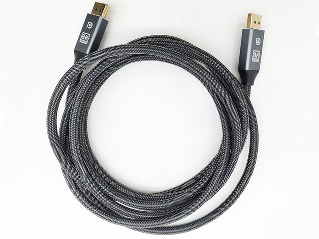 Alogy Kabel ze złączem 2x Display Port DP 1.4 8K 30AWG 1m