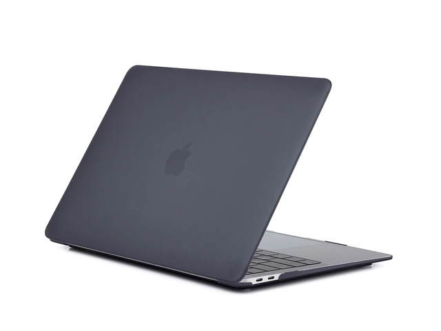 Etui Alogy Hard Case mat do Apple MacBook Air 13 2021 2020 M1 2019 2018 A2337 A2179 A1932  Czarne