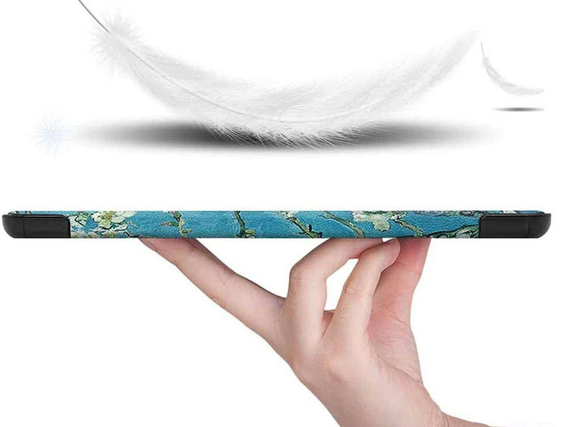 Alogy Etui na tablet Book Cover do Galaxy Tab A7 10.4 2020/ 2022 T500/T505 Kwitnący migdałowiec
