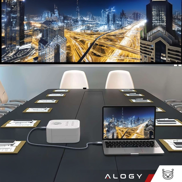 2x Kabel HDMI 2.1 Alogy 5m 4K 8K PREMIUM MIEDŹ ULTRA High Speed 60Hz 48GBps Czarny