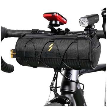 Alogy Sakwa torba rowerowa Bike Bag Wheel Bar Wodoodporna etui na rower 2.5L Czarna