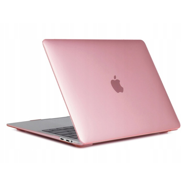 Alogy Etui Hard Case do Apple Macbook Pro 14 2021 A2442 Matowy Różowy