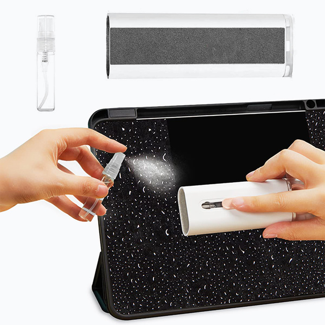 Alogy 2w1 Ładowarka indukcyjna Qi do iPhone + AirPods 15W Szara