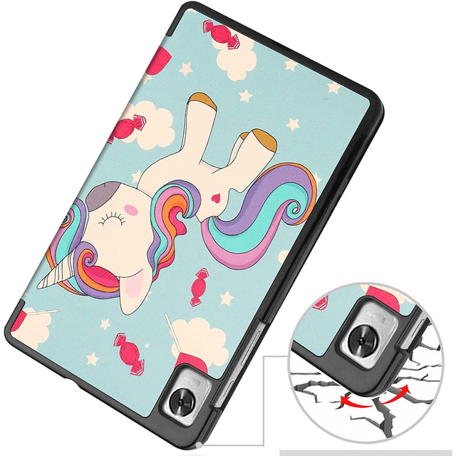 Alogy Etui Book Cover do Samsung Galaxy Tab A8 2021 Jednorożec