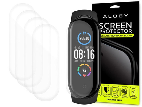 Alogy Folia hydrożelowa x5 Hydrogel do Xiaomi Mi Band 5