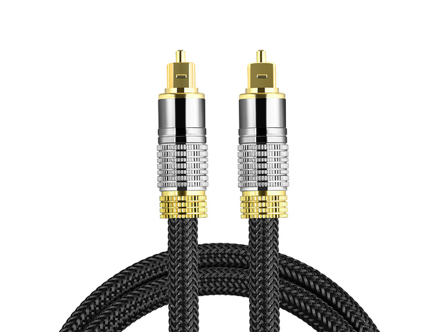 Alogy Kabel przewód optyczny cyfrowy 6.0mm Audio PC TV 300cm