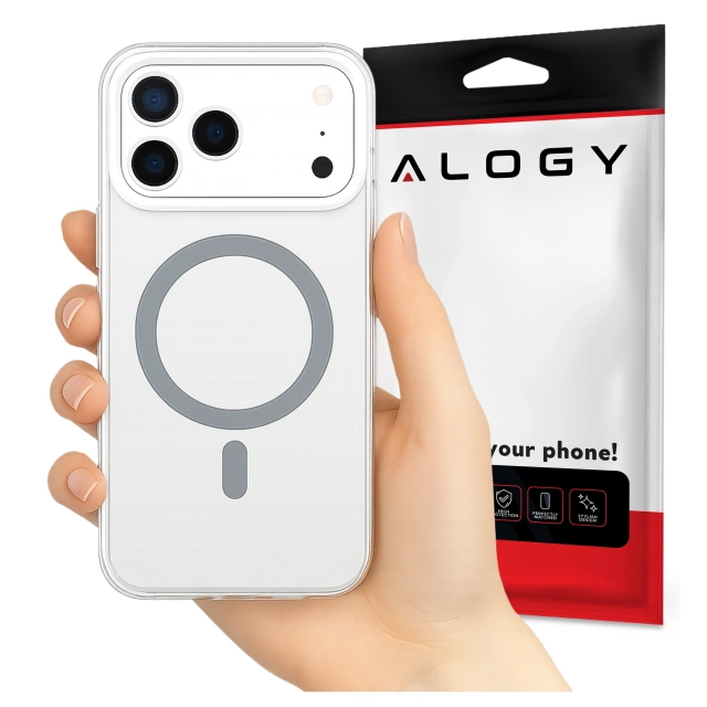 Etui do Apple iPhone 17 Pro Max – matowa obudowa do MagSafe z ochroną obiektywu, smukłe i odporne na zarysowania, idealne dopasowanie – Alogy Skinny MatteCase™ Białe