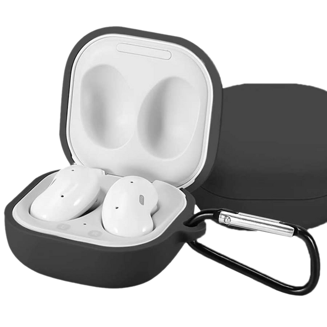 Alogy Etui silikonowe Slim Case do Samsung Galaxy Buds Live/ Buds Pro Szare