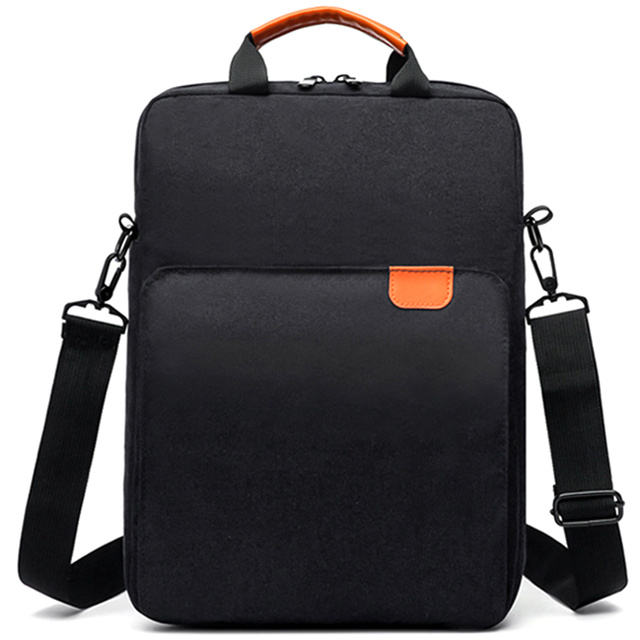 Torba na laptopa/ iPada Pro Air/ tablet 11-13 cal męska damska Unisex Pasek na ramię etui futerał pokrowiec Alogy saszetka czarna