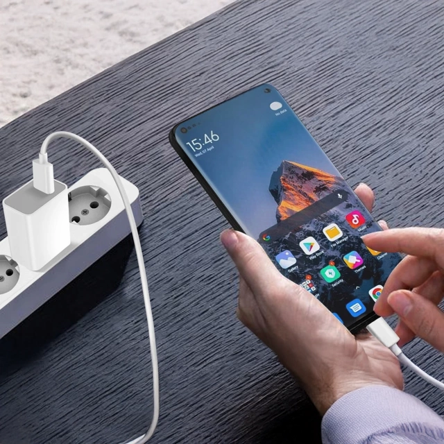 Oryginalna Ładowarka Sieciowa Xiaomi MDY-13-EE 120W Szybkie ładowanie Quick Charge QC 3.0 Biała